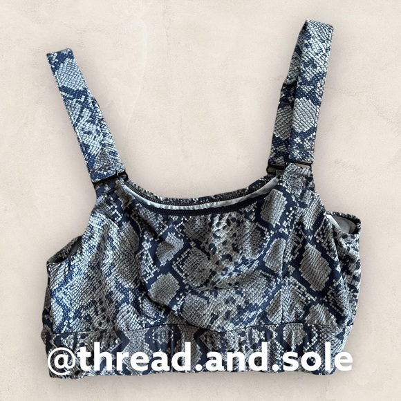 Varley Other - Varley Edris Snakeskin Bra